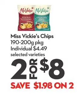 Longo's Miss Vickie's Chips offer