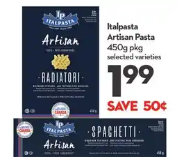 Longo's Italpasta Artisan Pasta offer