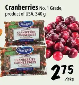 Farm Boy Cranberries offer