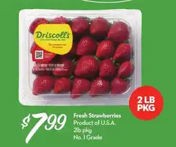 Longo's Fresh Strawberries offer
