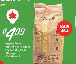 Longo's Longo's Fresh Yellow Flesh Potatoes offer