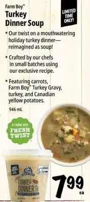 Farm Boy Farm Boy Turkey Dinner Soup offer