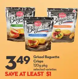 Longo's Grissol Baguette Crisps offer