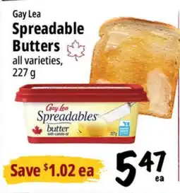 Farm Boy Gay Lea Spreadable Butters offer