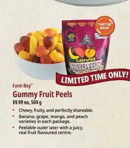 Farm Boy Farm Boy Gummy Fruit Peels offer