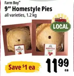 Farm Boy Farm Boy 9 Homestyle Pies offer