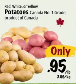 Farm Boy Red, White, or Yellow Potatoes offer