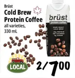 Farm Boy Brüst Cold Brew Protein Coffee offer