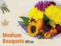 Farm Boy Medium Bouquets offer