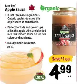 Farm Boy Farm Boy Apple Sauce offer