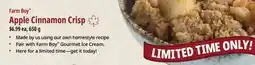 Farm Boy Farm Boy Apple Cinnamon Crisp offer