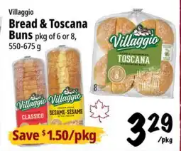 Farm Boy Villaggio Bread & Toscana Buns offer