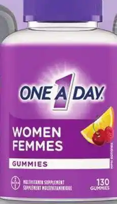 Walmart One A Day Multivitamin gummies 130s offer