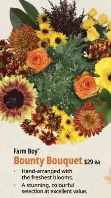 Farm Boy Farm Boy Bounty Bouquet offer