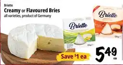 Farm Boy Briette Creamy or Flavoured Bries offer