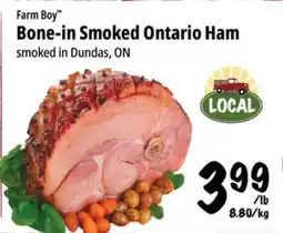 Farm Boy Farm Boy Bone-in Smoked Ontario Ham offer