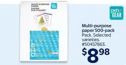 Walmart Multi-purpose paper 500-pack offer