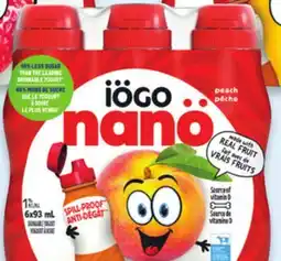 Walmart iögo nanö drinkable Yogurt 6-pack offer