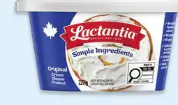 Walmart Lactantia Cream cheese offer