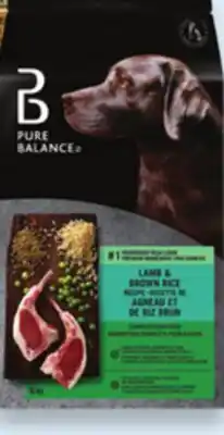 Walmart Pure Balance dry dog food offer
