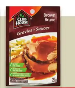 Walmart Club House sauce or gravy mixes offer
