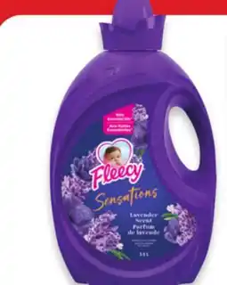 Walmart Fleecy fabric softener 3.5 L or dryer sheets 200s offer
