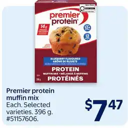 Walmart Premier protein muffin mix offer