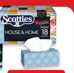 Walmart Scotties 2-ply or 3-ply facial tissue offer