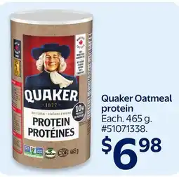 Walmart Quaker Oatmeal protein offer