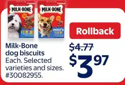 Walmart Milk-Bone dog biscuits offer