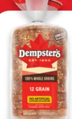 Walmart Dempster's grain bread offer