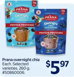 Walmart Prana overnight chia offer