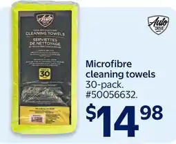 Walmart Microfibre cleaning towels offer