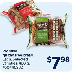 Walmart Promise gluten free bread offer