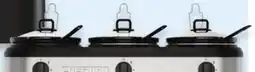 Walmart 4-qt. triple slow cooker offer