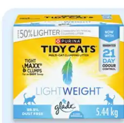 Walmart Purina Tidy Cats Lightweight clumping cat litter offer