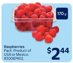 Walmart Raspberries offer