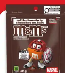 Walmart M&M's family size chocolate offer