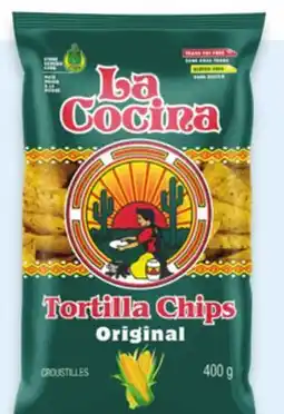 Walmart La Cocina tortilla chips offer