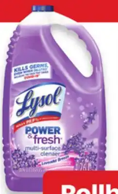 Walmart Lysol multi-surface cleaner offer
