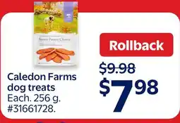 Walmart Caledon Farms dog treats offer