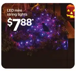 Walmart LED mini string lights offer