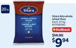 Walmart Sitara Atta whole wheat flour offer