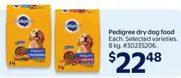Walmart Pedigree dry dog food offer
