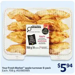 Walmart Your Fresh Market apple turnover 8-pack offer