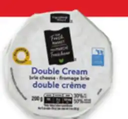 Walmart Balderson cheddar or Your Fresh Market double cream brie offer