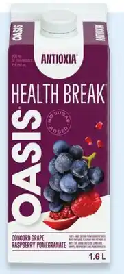 Walmart Oasis juice or smoothie drinks offer