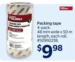 Walmart Packing tape offer