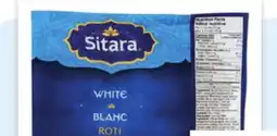 Walmart Sitara white or whole wheat roti offer