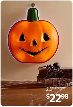 Walmart 16 Hanging retro decor offer